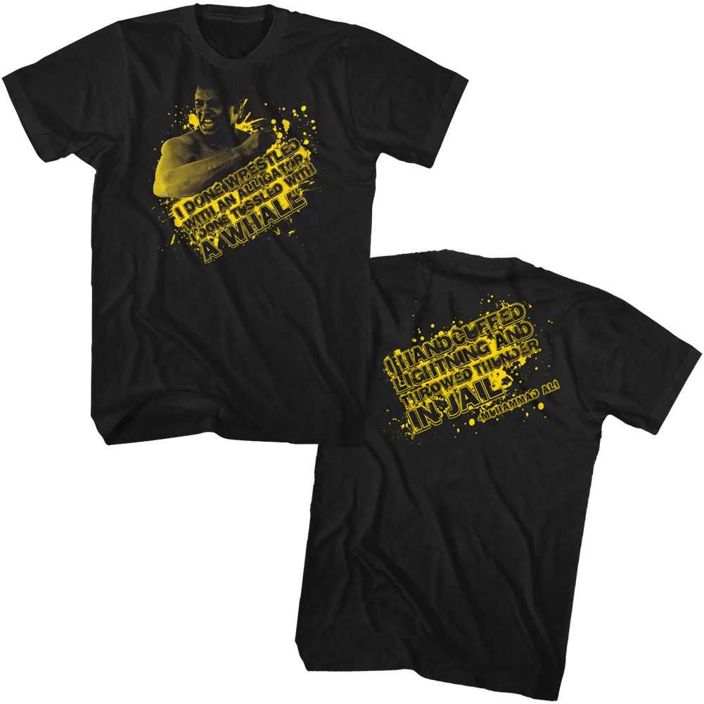 Muhammad Ali - HANDCUFF LIGHTNING Adult Shirt