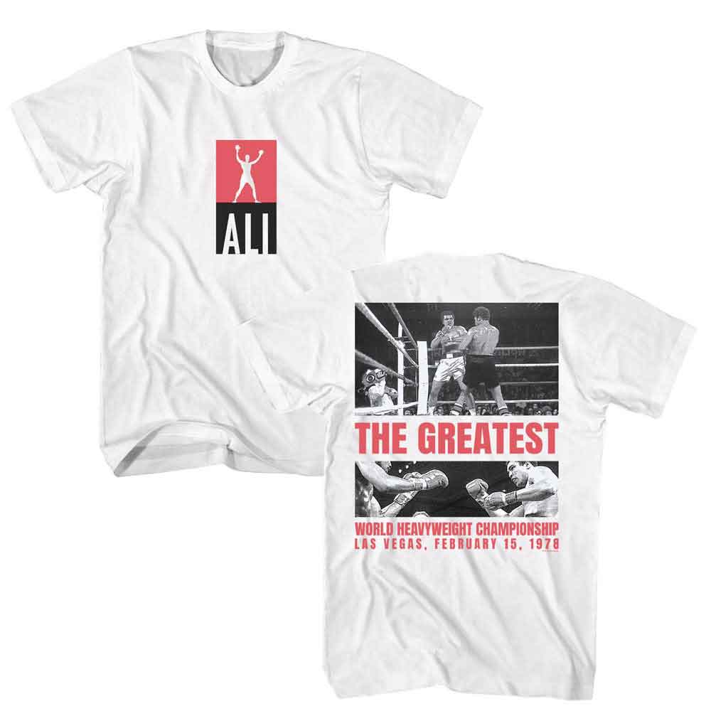 Muhammad Ali - MUHAMMAD ALI GOAT F B Adult Shirt