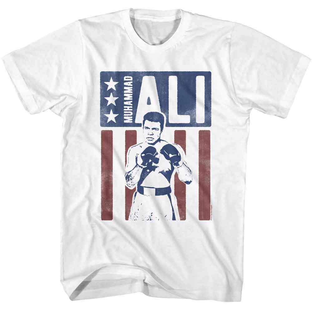 Muhammad Ali - MUHAMMAD ALI FLAG Adult Shirt