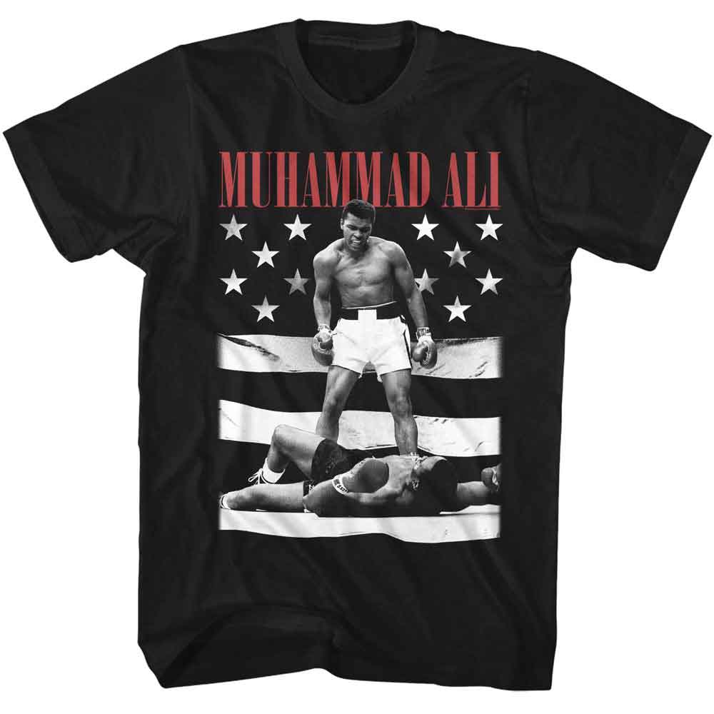 Muhammad Ali - MUHAMMAD ALI FLAG Adult Shirt