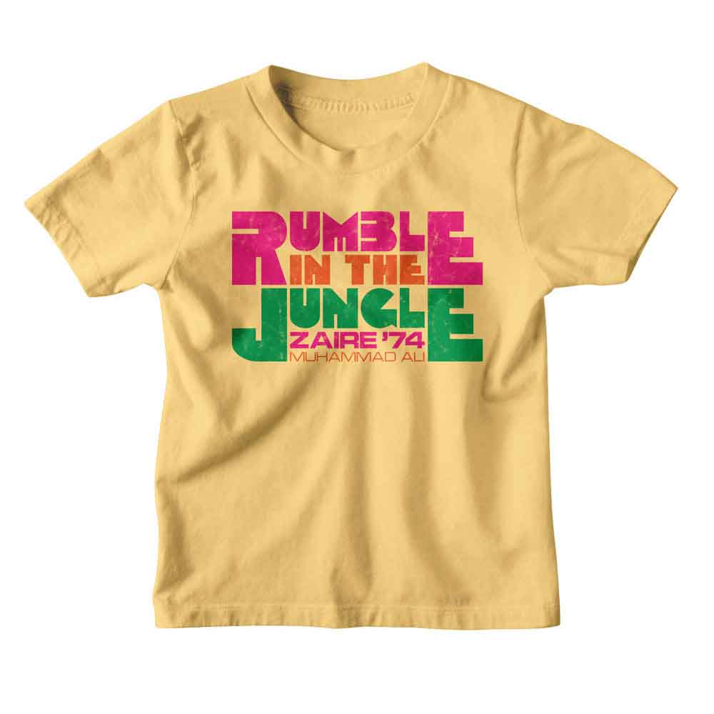 Muhammad Ali Youth - MUHAMMAD ALI RUMBLE IN THE JUNGLE MULTI Youth Shirt