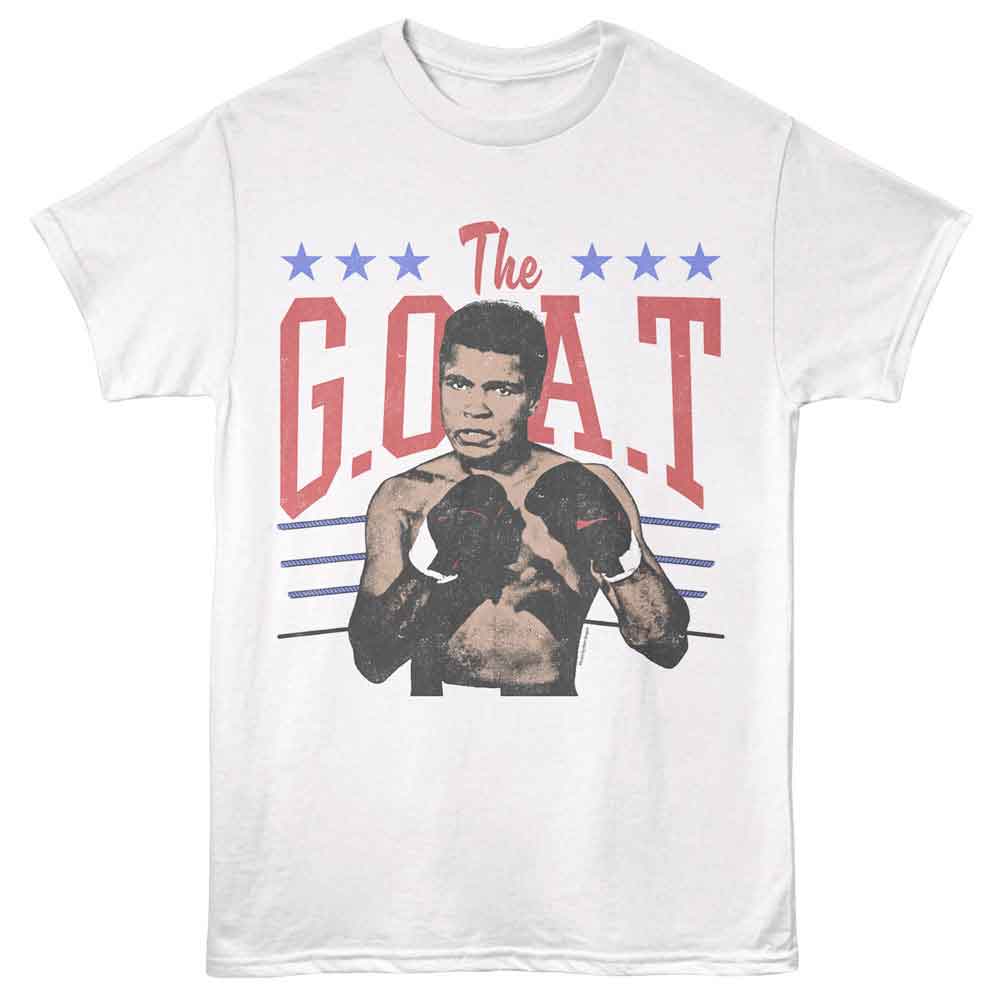 Muhammad Ali - MUHAMMAD ALI THE GOAT Adult Shirt