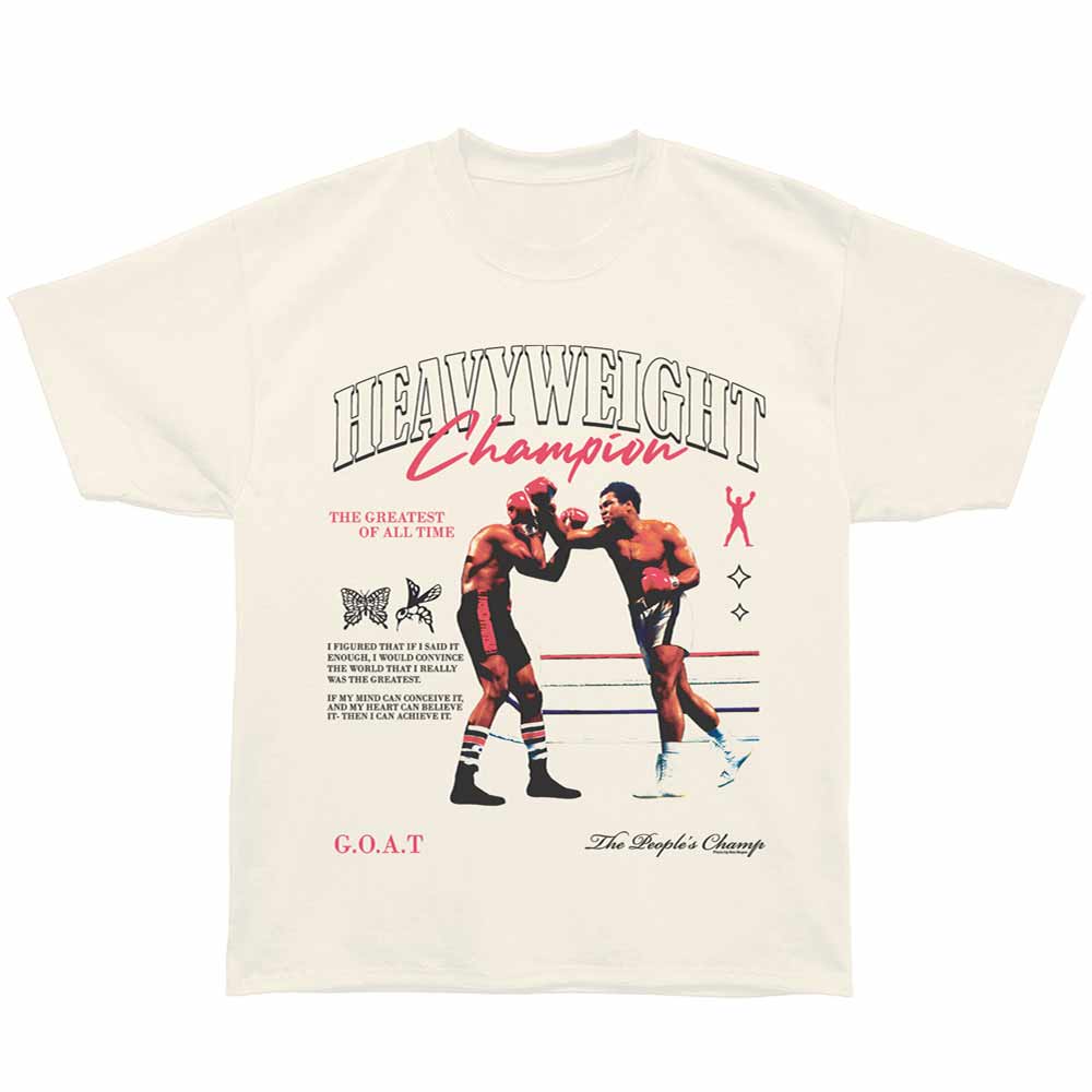 Muhammad Ali - MUHAMMAD ALI HEAVYWEIGHT CHAMPION Adult Shirt