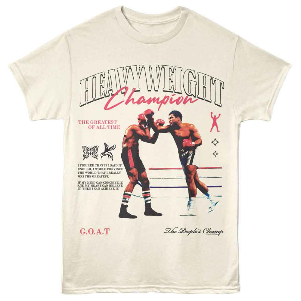 Muhammad Ali - MUHAMMAD ALI HEAVYWEIGHT CHAMPION Adult Shirt