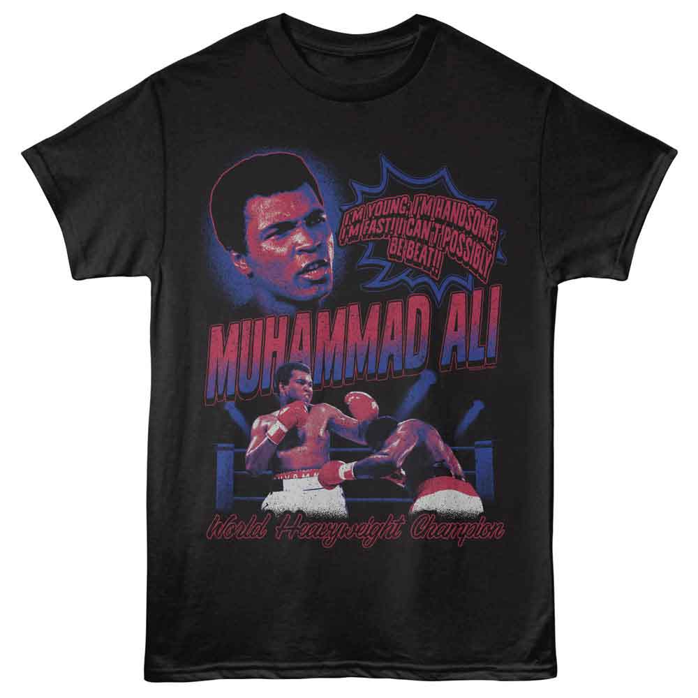 Muhammad Ali - MUHAMMAD ALI YOUNG HANDSOME FAST Adult Shirt