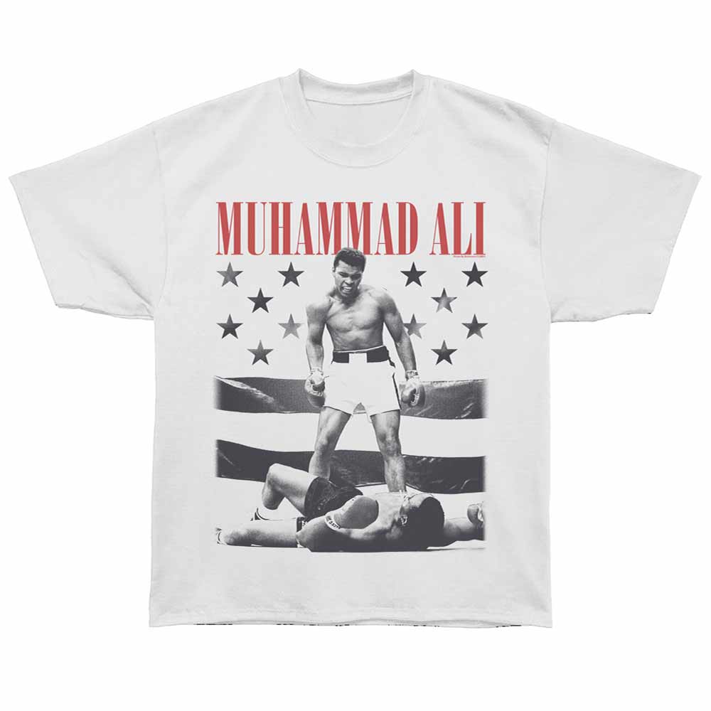 Muhammad Ali - MUHAMMAD ALI FLAG Adult Shirt