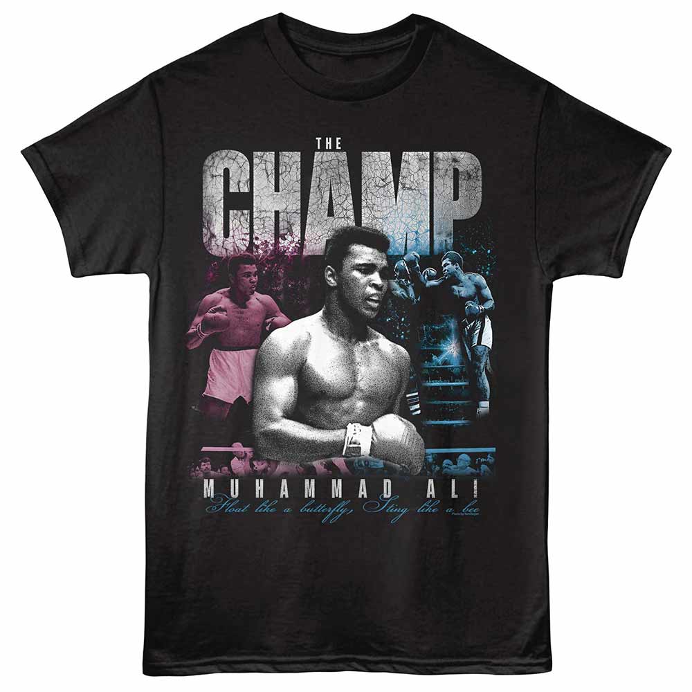 Muhammad Ali - MUHAMMAD ALI THE CHAMP COLLAGE Adult Shirt