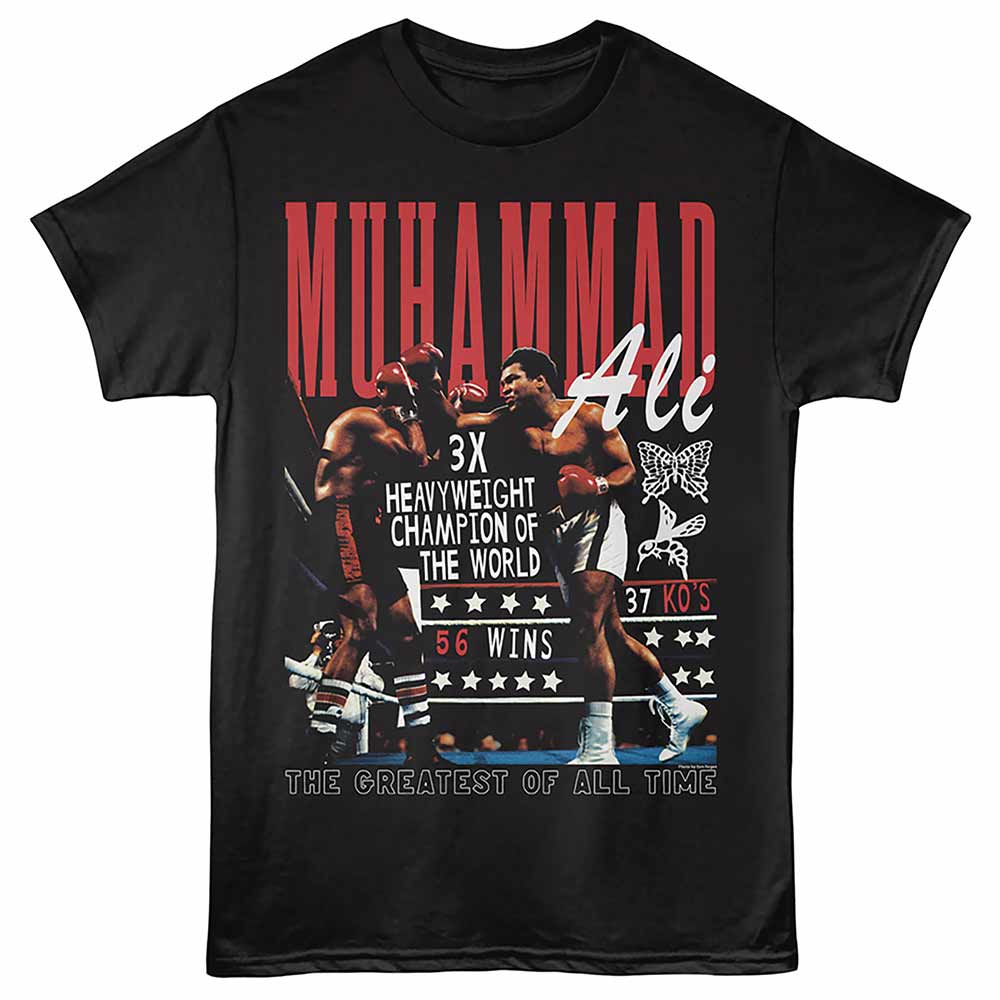 Muhammad Ali - MUHAMMAD ALI 3X CHAMP Adult Shirt