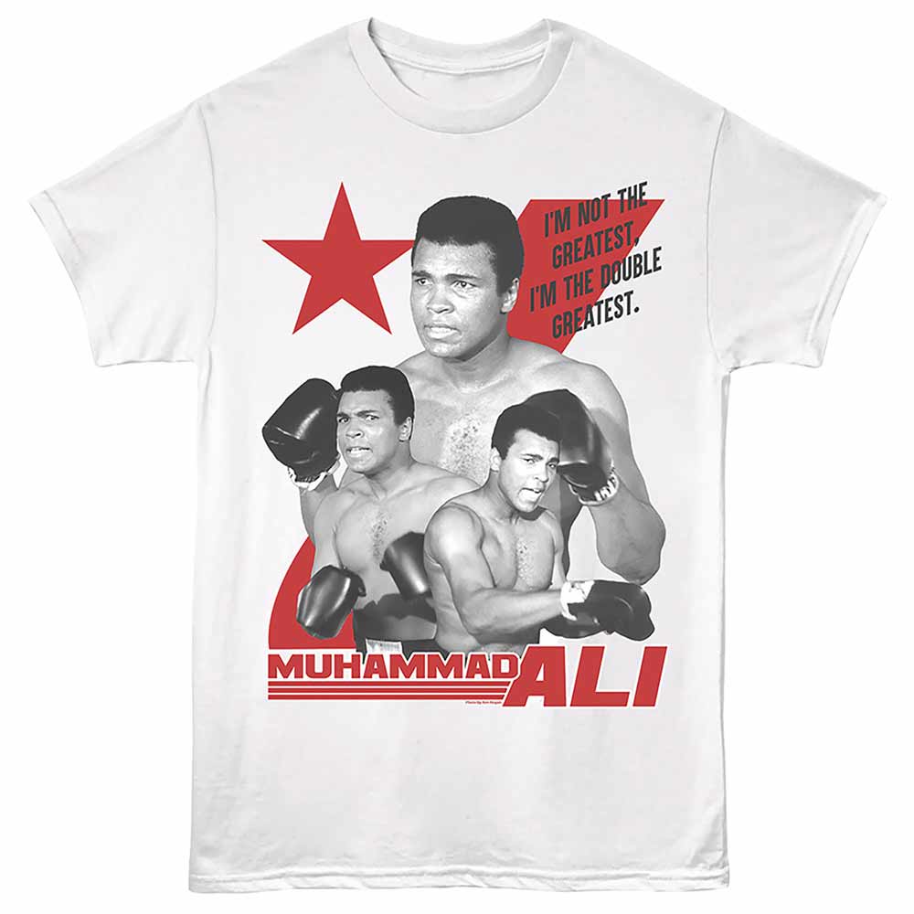 Muhammad Ali - MUHAMMAD ALI DOUBLE GREATEST Adult Shirt