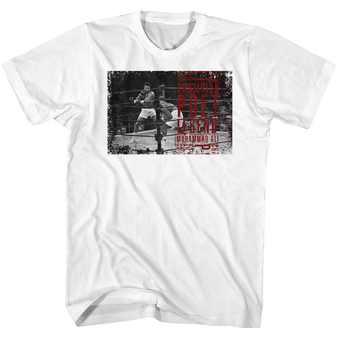 Muhammad Ali - ALI POET Adult Shirt
