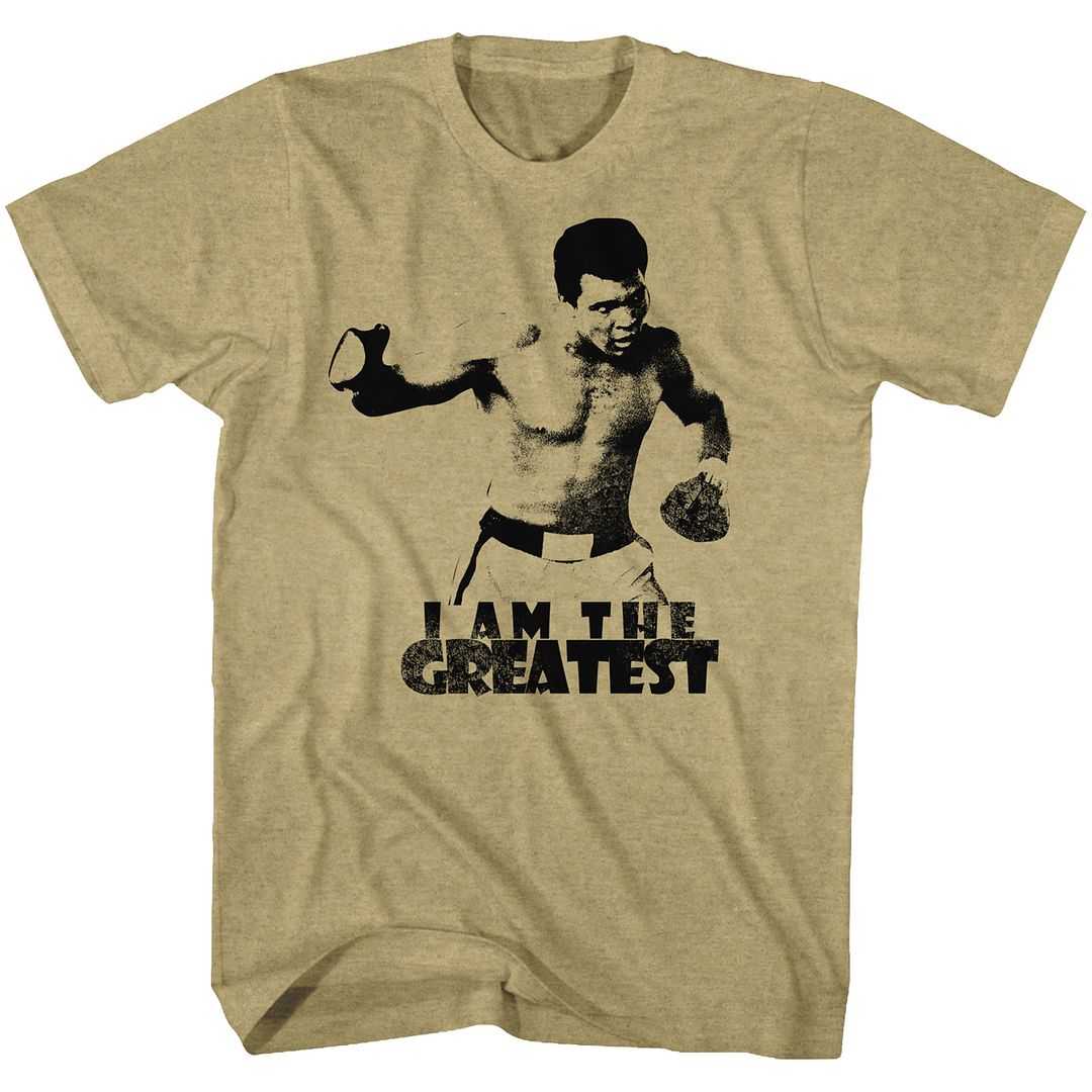 Muhammad Ali - I AM THE GREATEST Adult Shirt