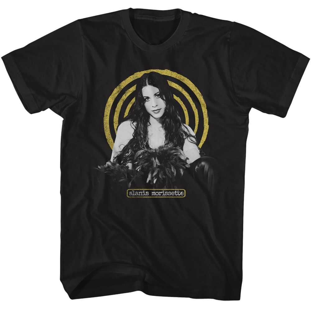 Alanis Morissette - ALANIS MORISSETTE YELLOW SPIRAL Adult Shirt