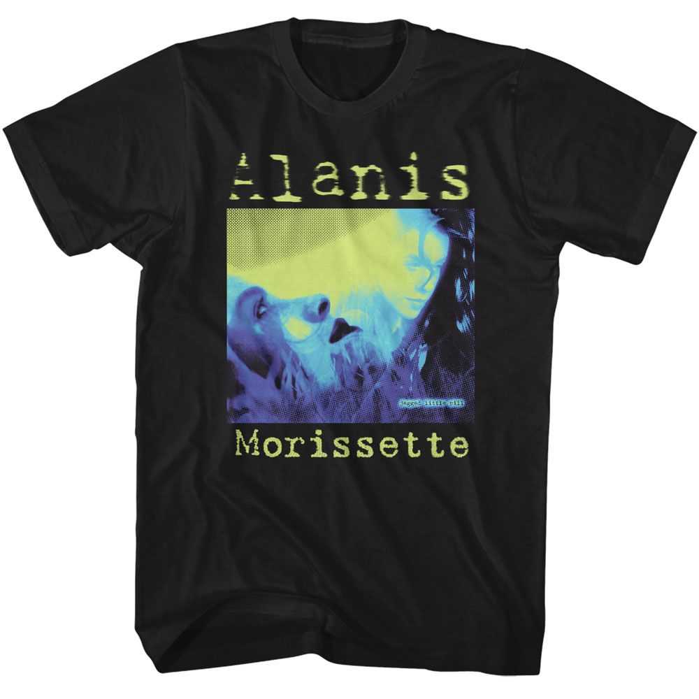 Alanis Morissette - ALANIS MORISSETTE TRICOLOR JLP Adult Shirt