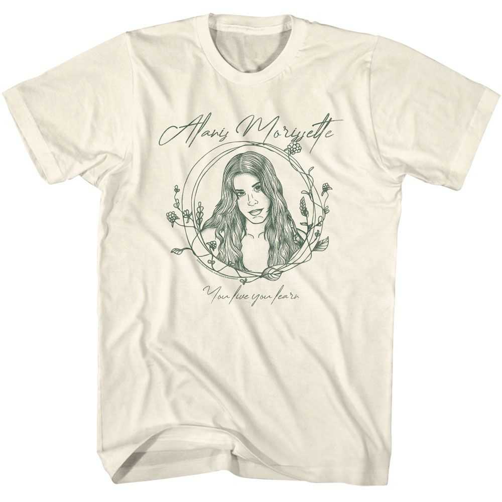 Alanis Morissette - ALANIS MORISSETTE YOU LEARN SKETCH Adult Shirt