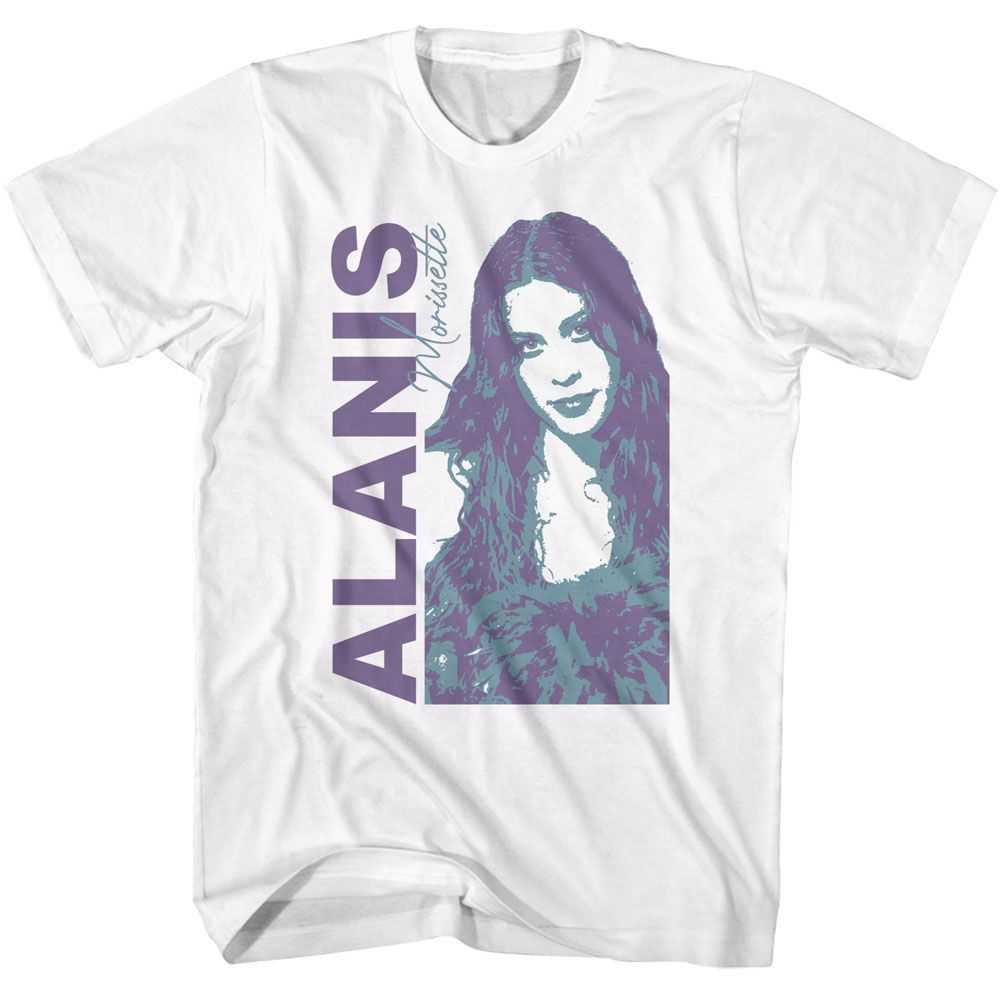 Alanis Morissette - ALANIS MORISSETTE DUOTONE Adult Shirt
