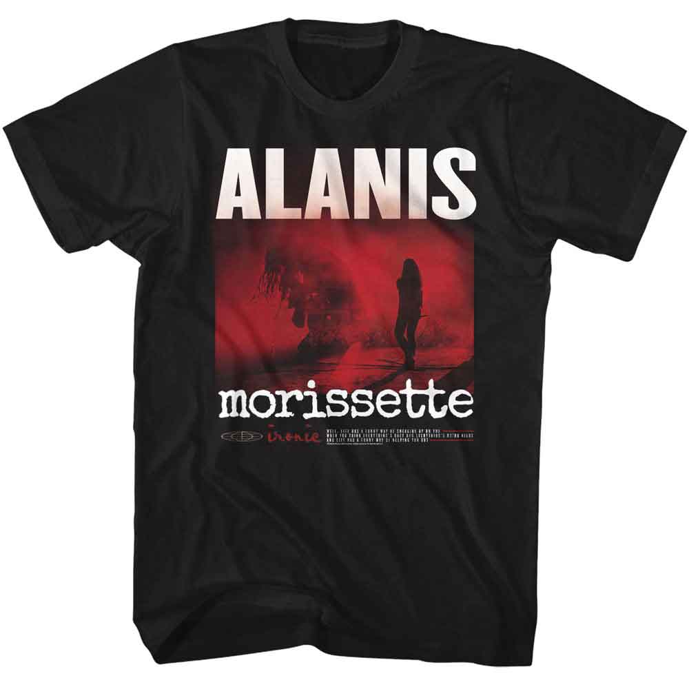 Alanis Morissette - ALANIS MORISSETTE CONCERT STAGE Adult Shirt
