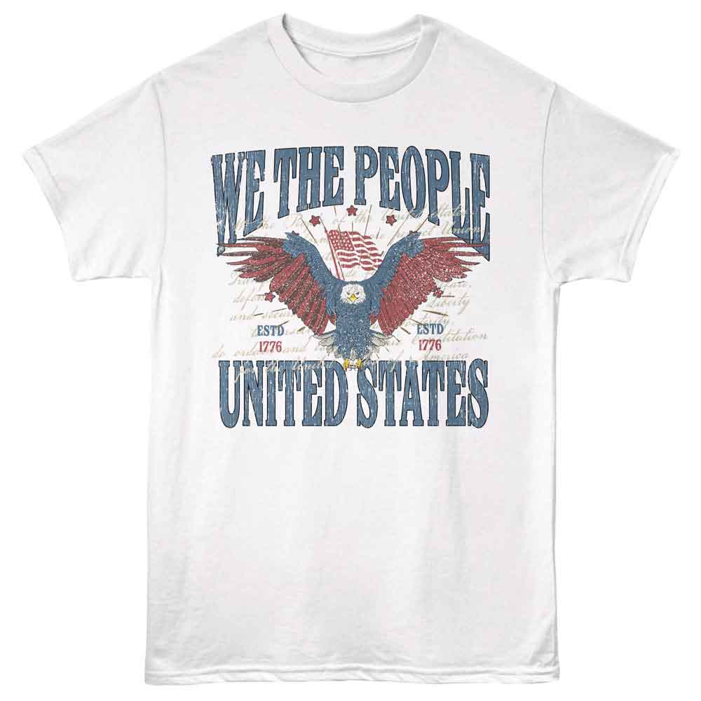 Patriotic - WE THE PEOPLE Adult Shirt