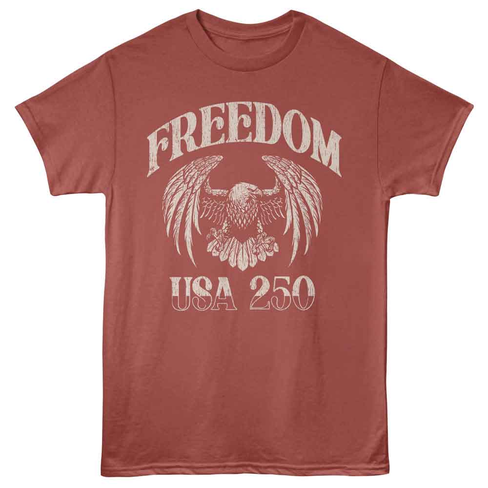 Patriotic - FREEDOM USA 250 Adult Shirt