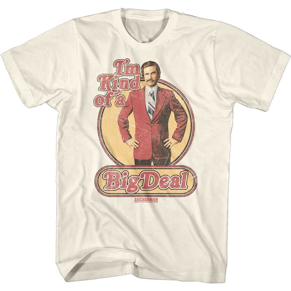 Anchorman - RETRO BIG DEAL Adult Shirt