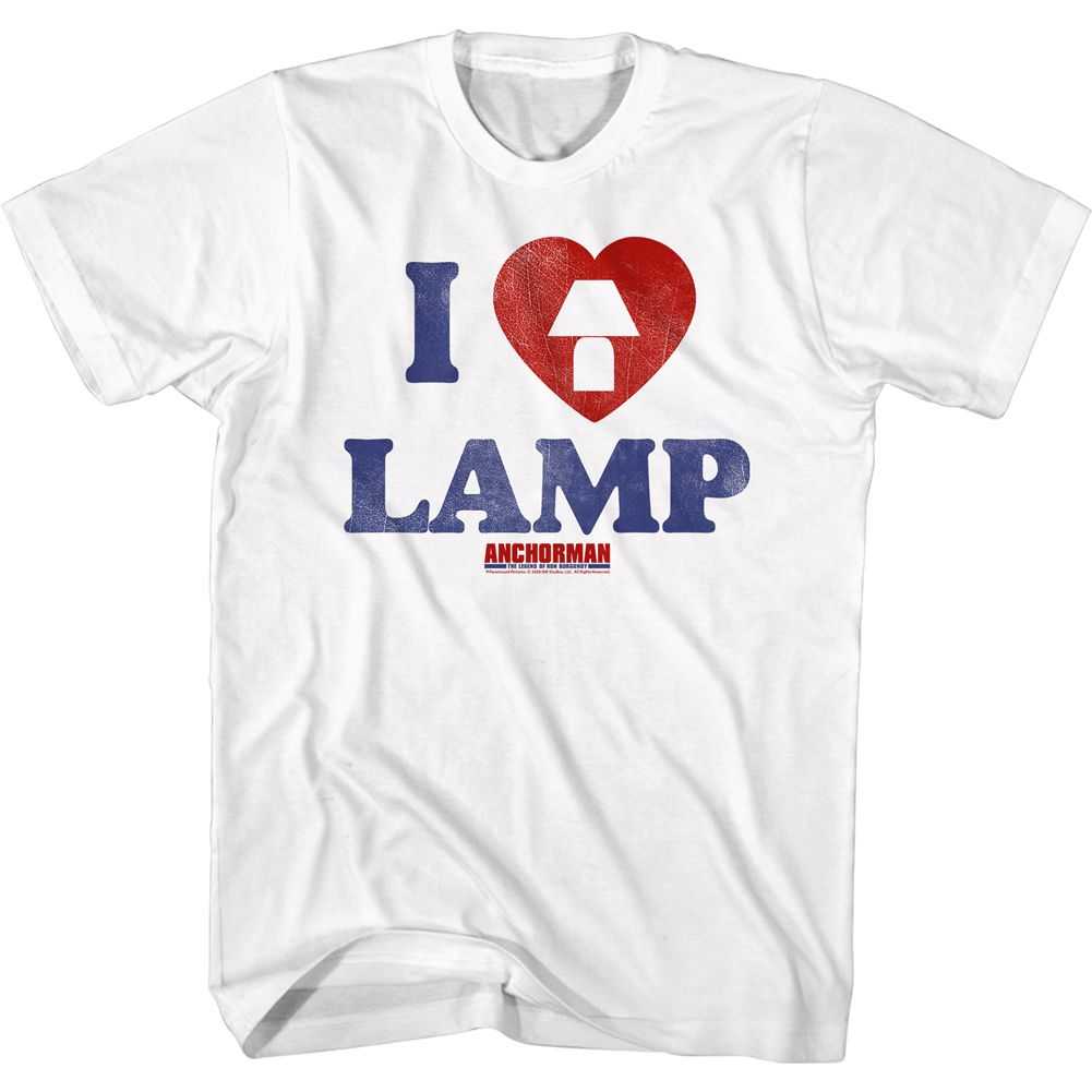 Anchorman - I LOVE LAMP Adult Shirt