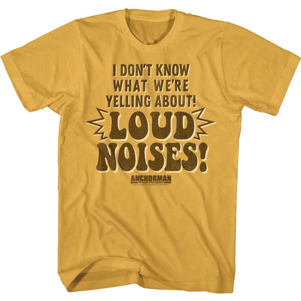 Anchorman - LOUD NOISES Adult Shirt