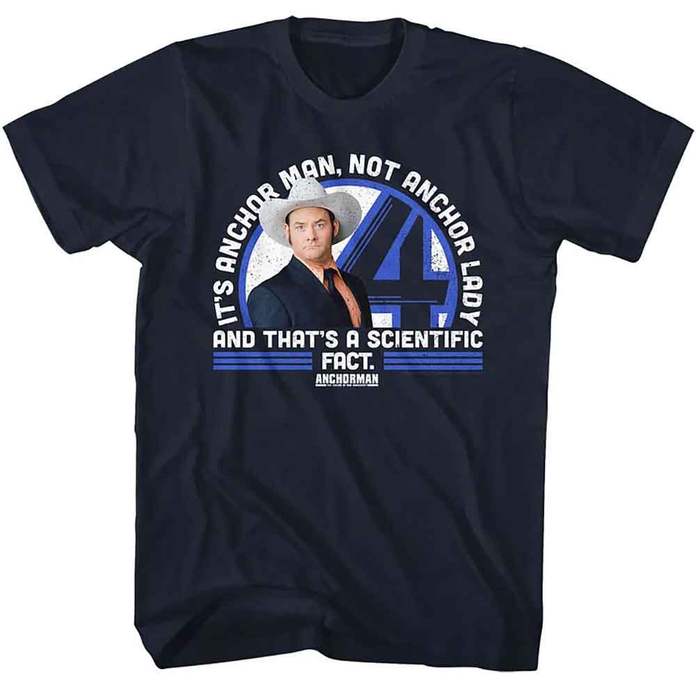 Anchorman - NOT ANCHOR LADY Adult Shirt