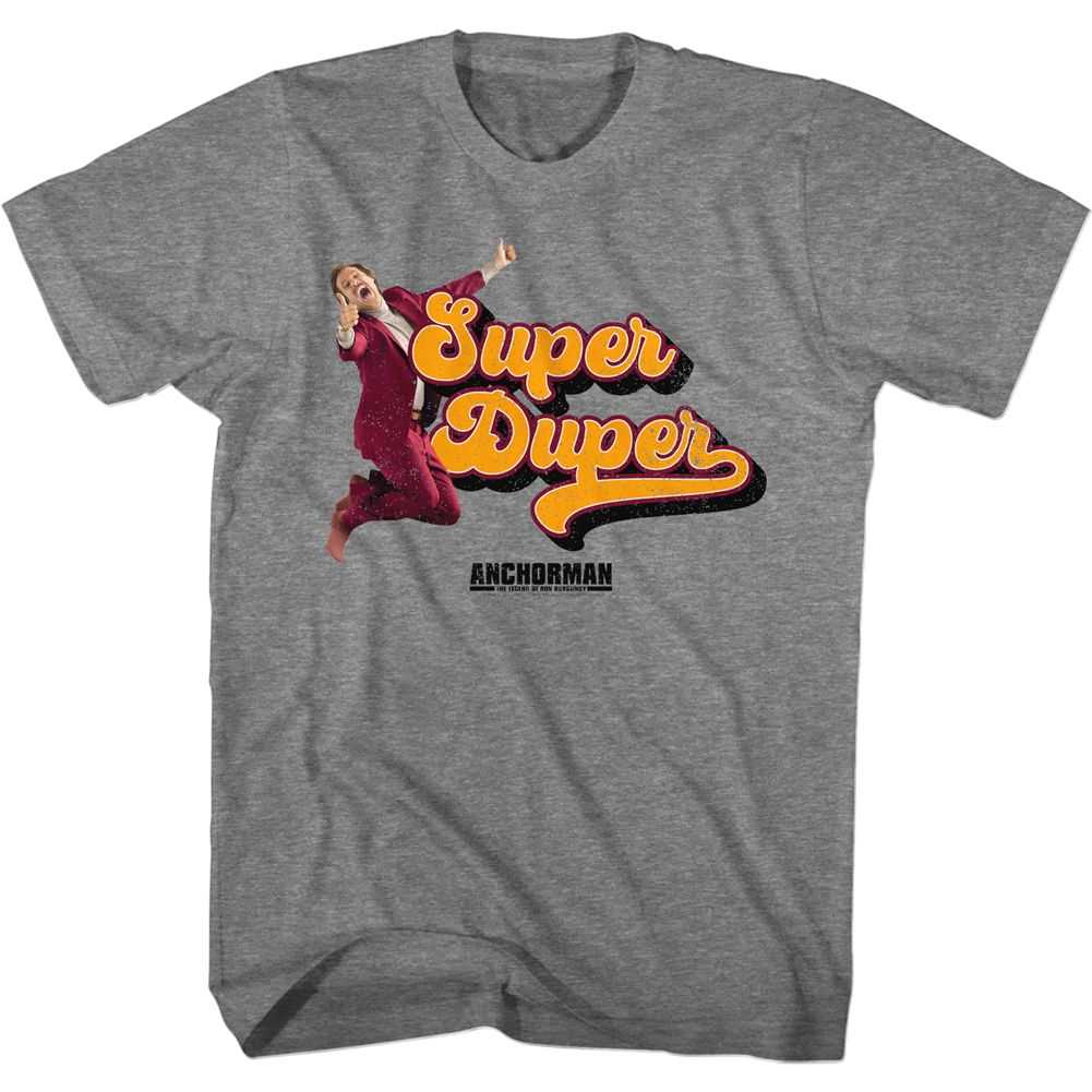 Anchorman - SUPER DUPER Adult Shirt