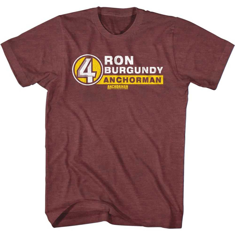 Anchorman - R. BURG. NAME TAG Adult Shirt