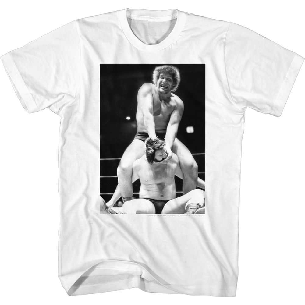 Andre The Giant - CRACKED Adult Shirt