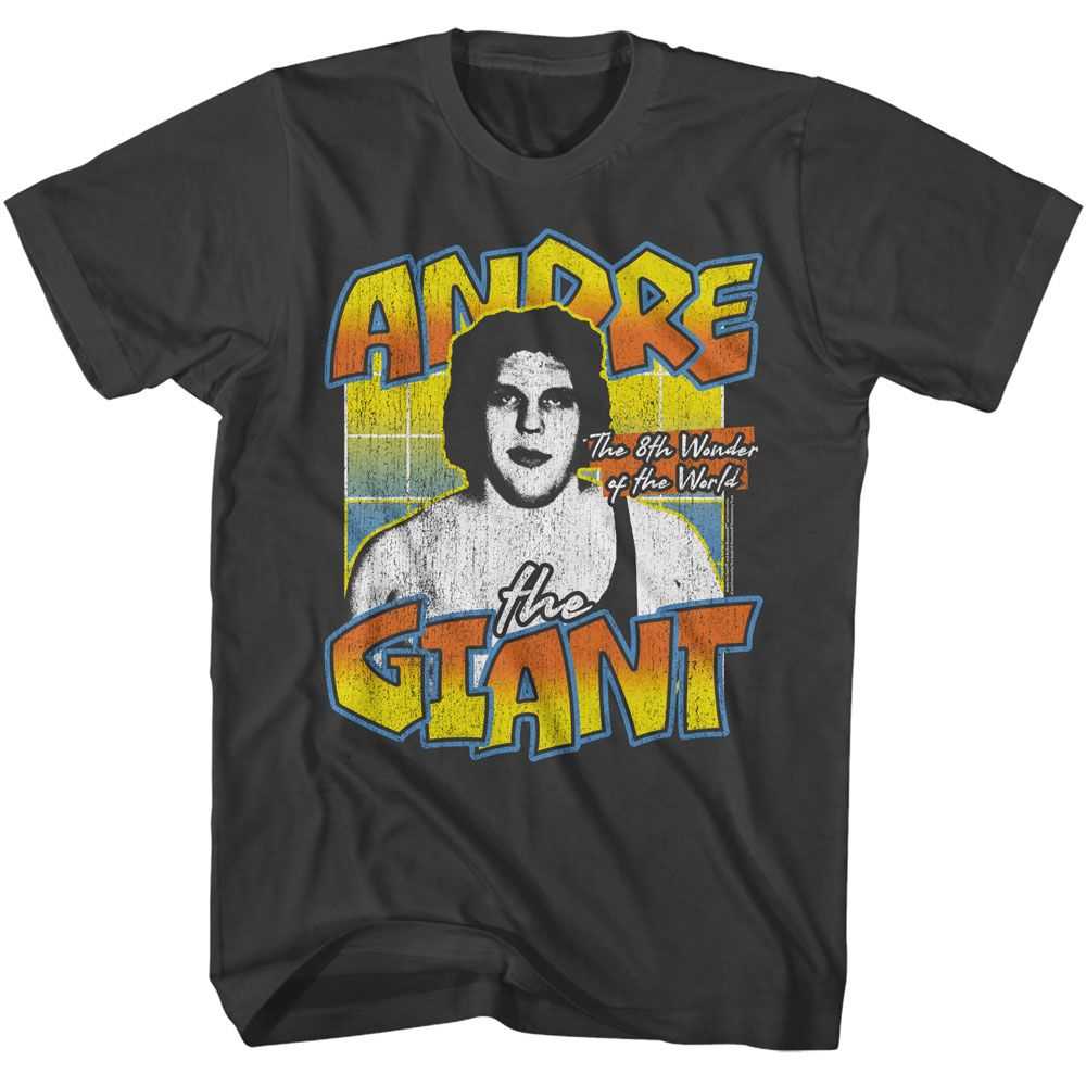 Andre The Giant - ANDRE THE GIANT 8TH WONDER Adult Shirt