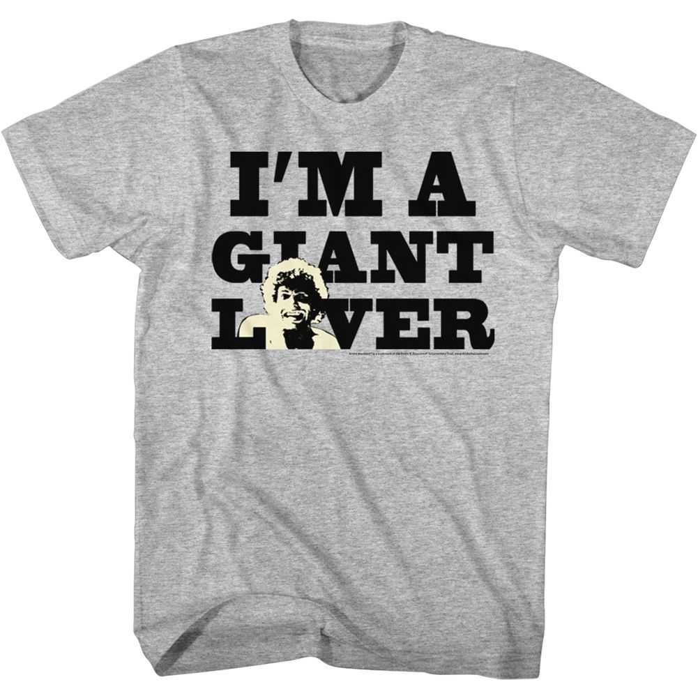 Andre The Giant - GIANT LOVER Adult Shirt