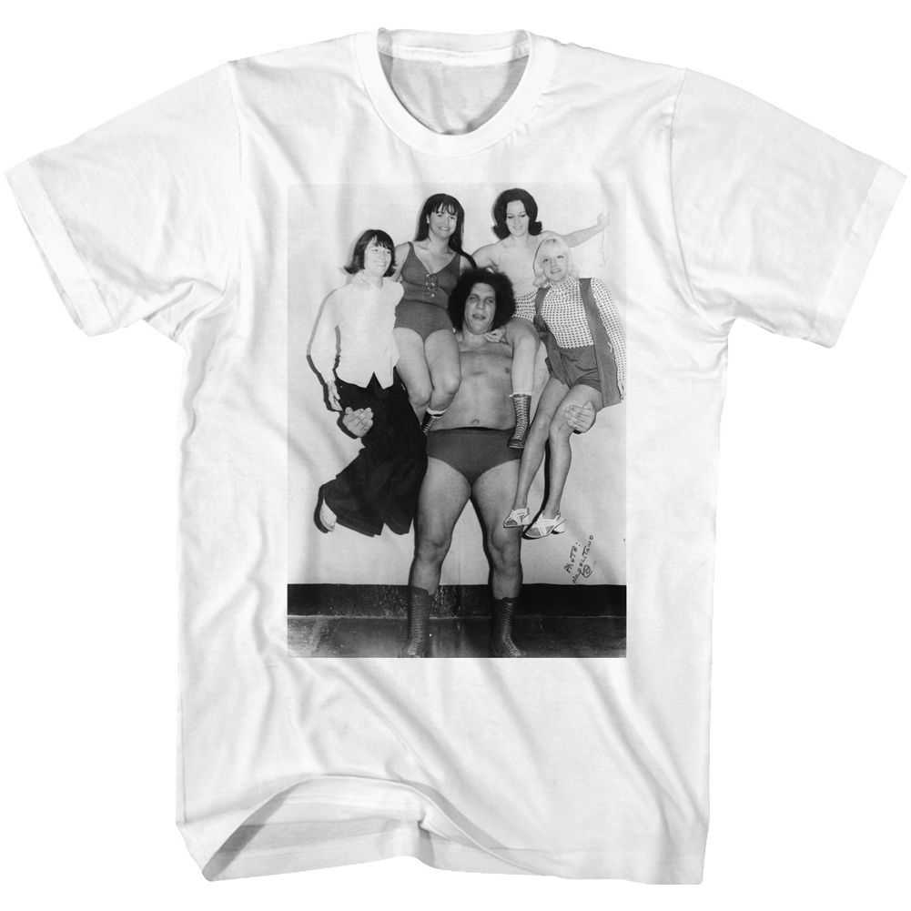 Andre The Giant - RIGHT AND LEFT Adult Shirt