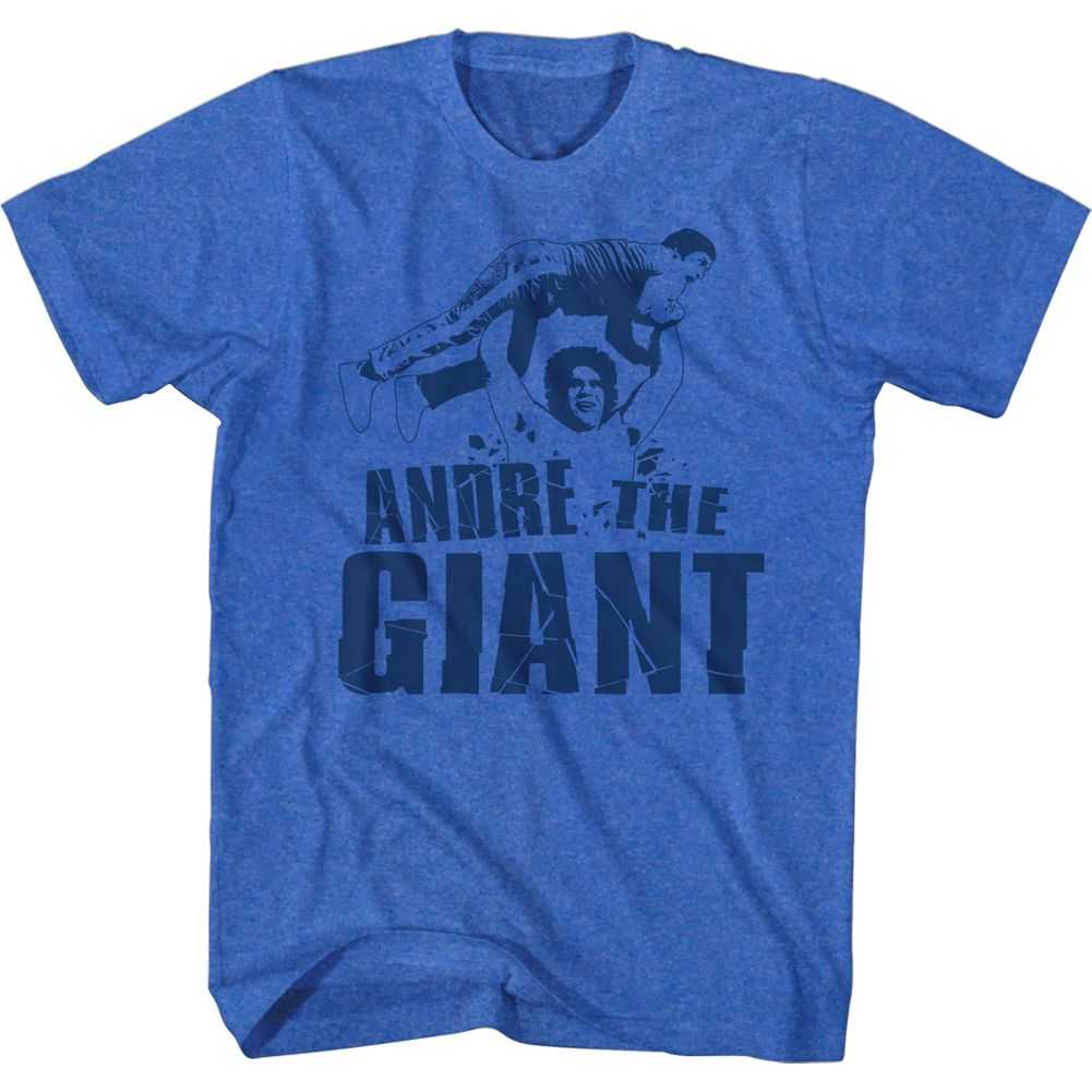 Andre The Giant - ANDRE BLUE Adult Shirt