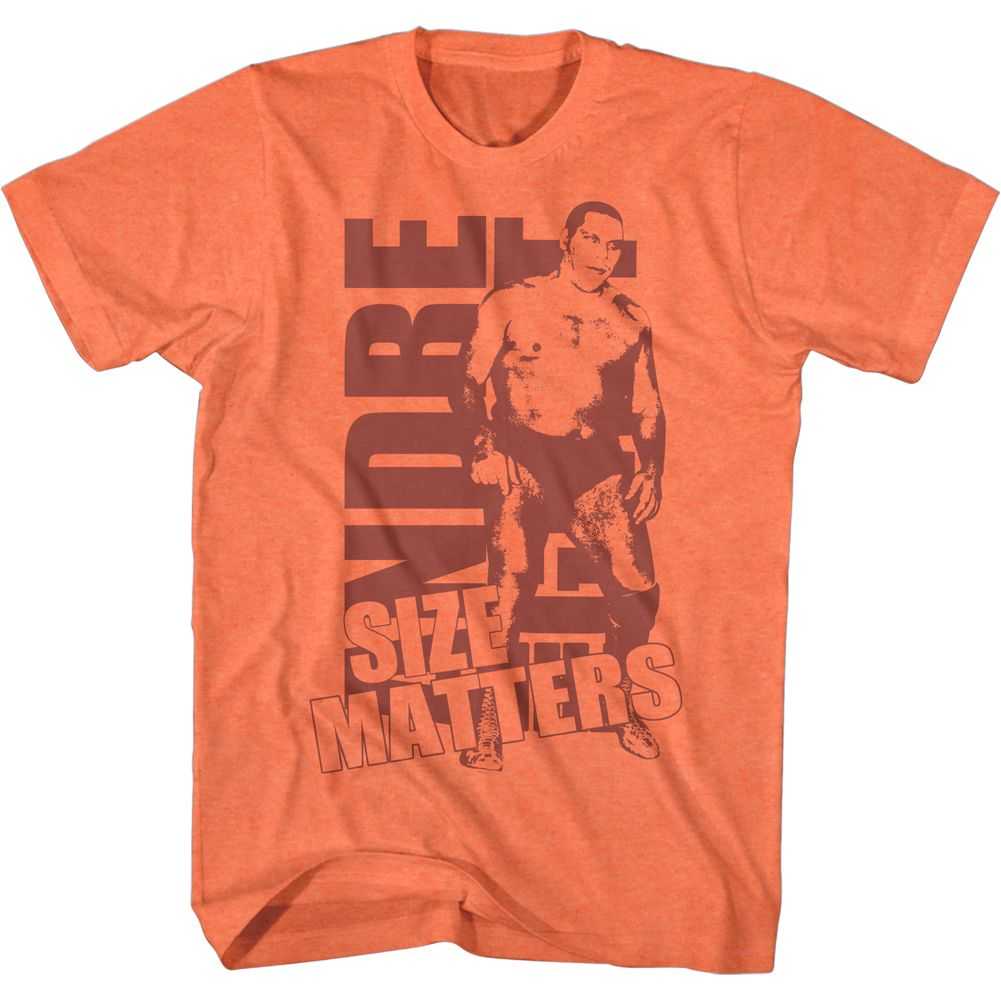 Andre The Giant - SIZE PEACH Adult Shirt