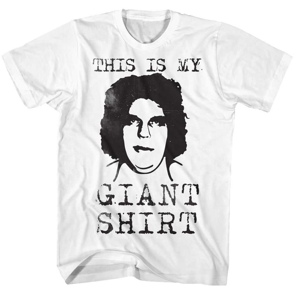 Andre The Giant - STRAIGHT OUTTA HERE Adult Shirt