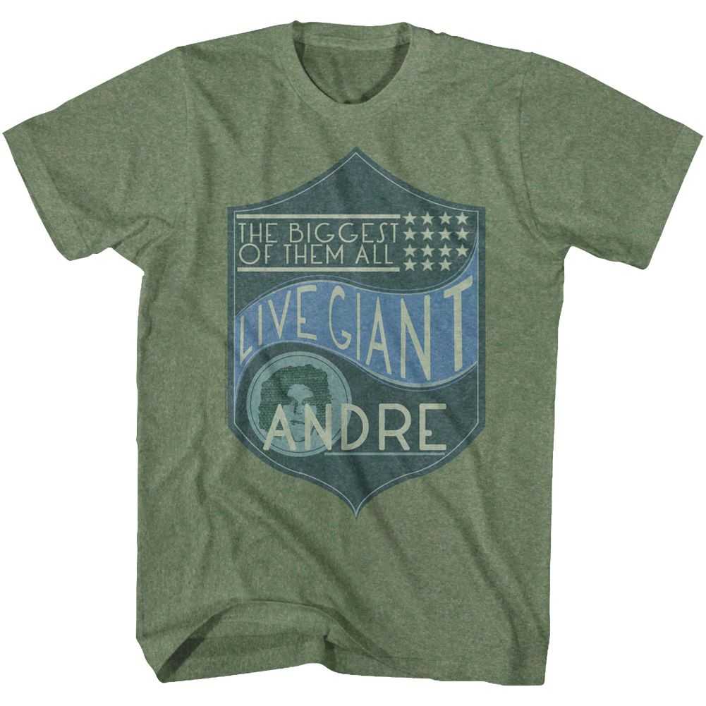 Andre The Giant - BIGGEST OF THEM ALL Adult Shirt