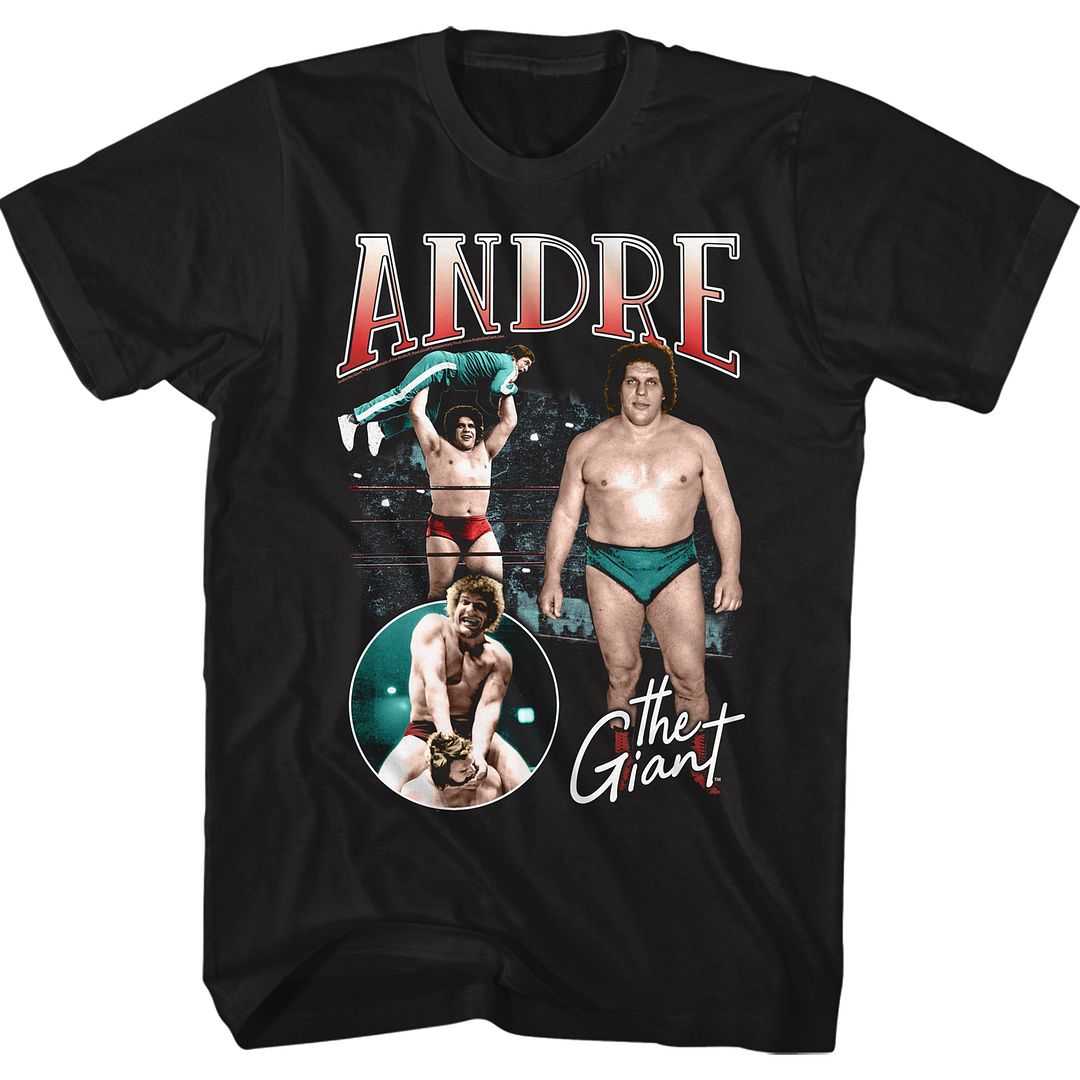 Andre The Giant - MULTI SCENE Adult Shirt