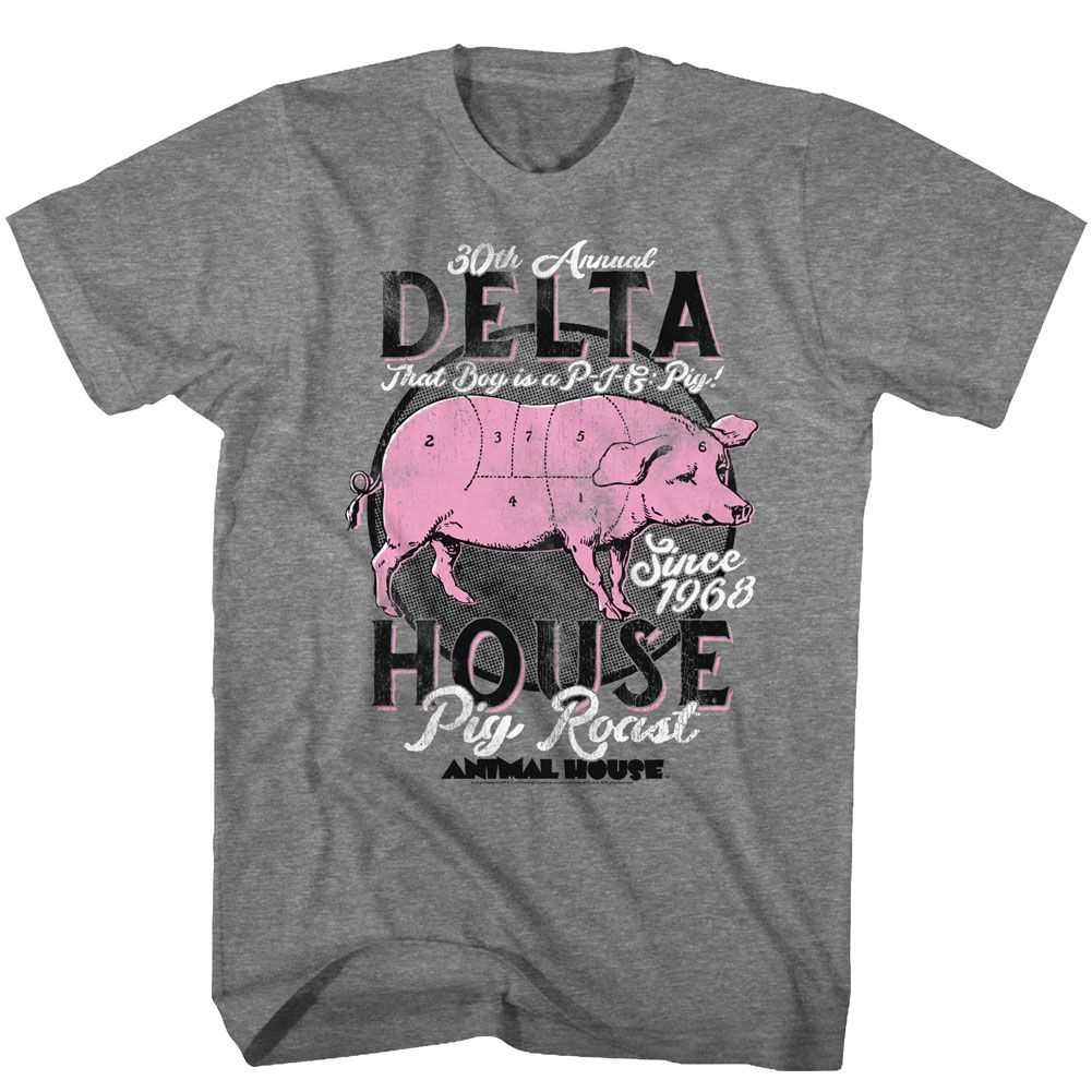 Animal House - PIG ROAST Adult Shirt