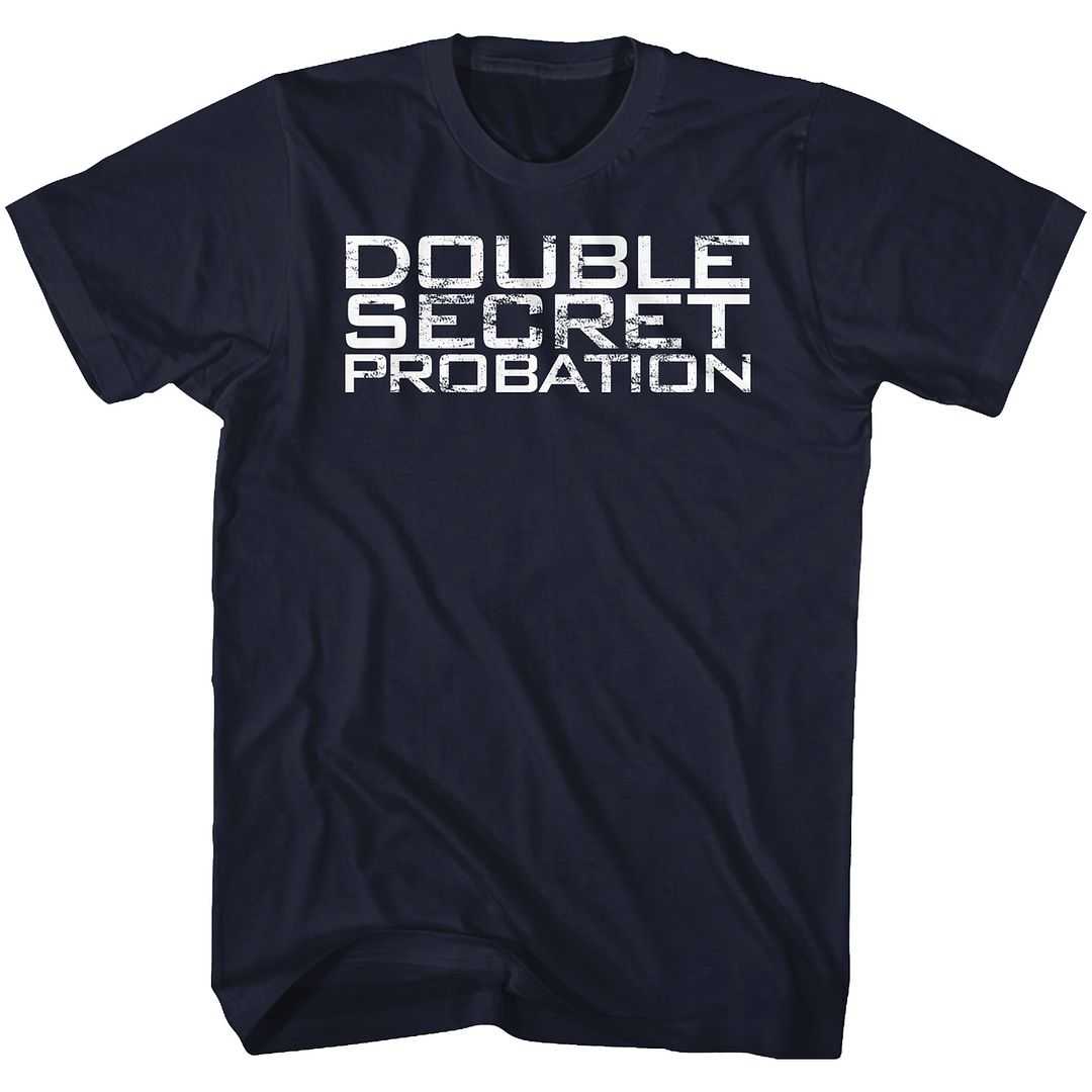 Animal House - DOUBLE SECRET PROBATION Adult Shirt