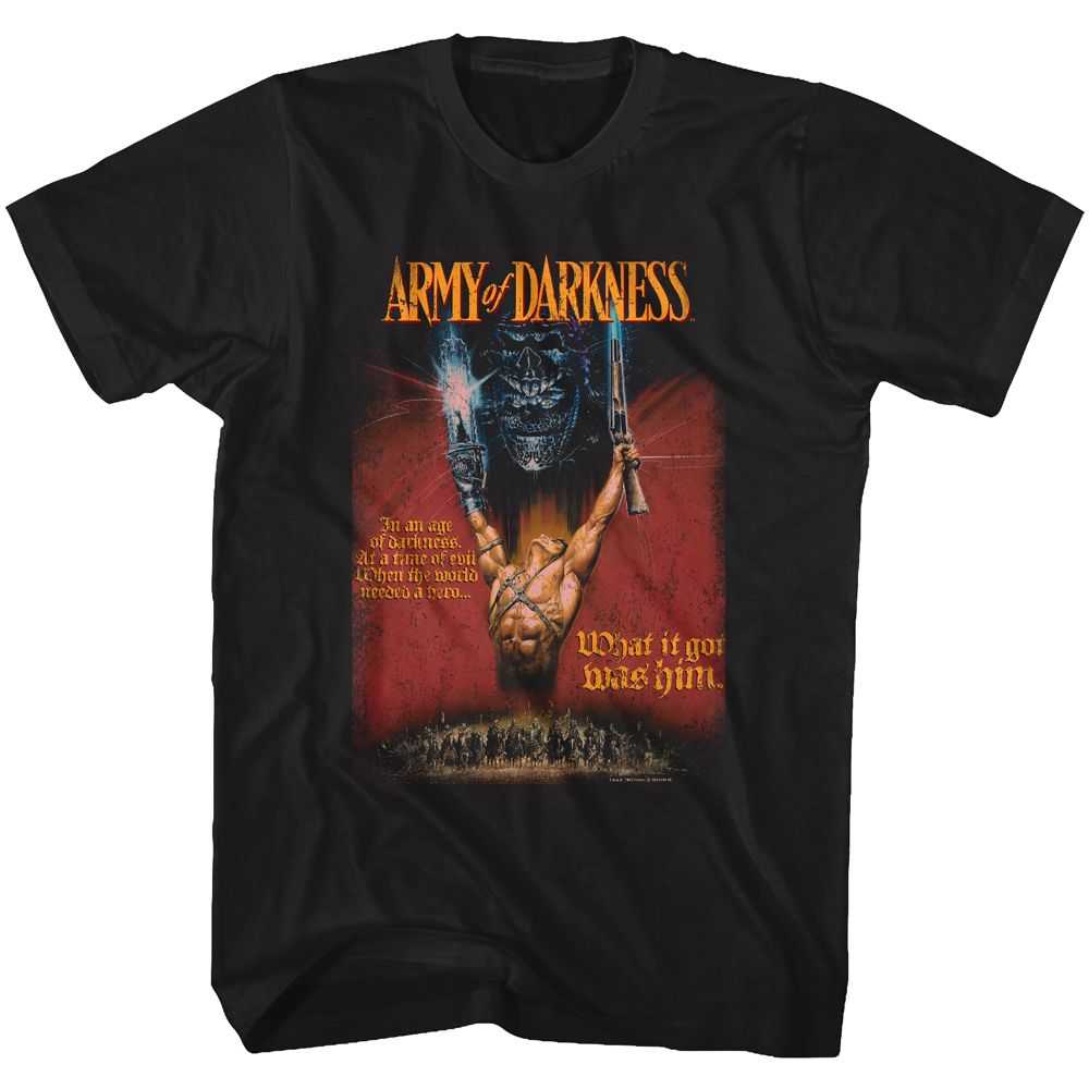 Army of Darkness - AOD POSTER Adult Shirt