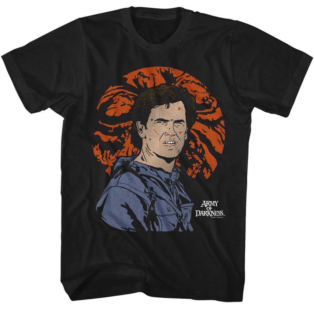 Army of Darkness - ARMY OF DARKNESS BAD MOON Adult Shirt