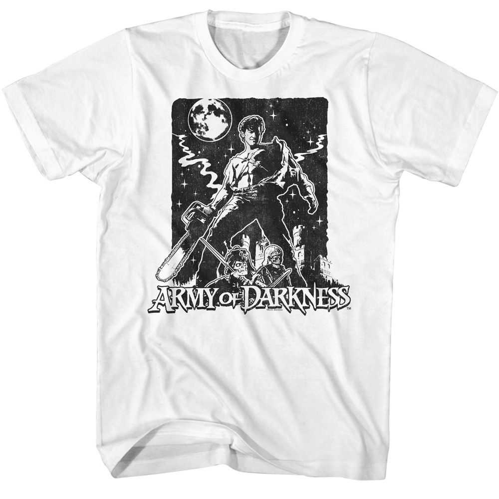 Army of Darkness - ARMY OF DARKNESS STARK NIGHT Adult Shirt