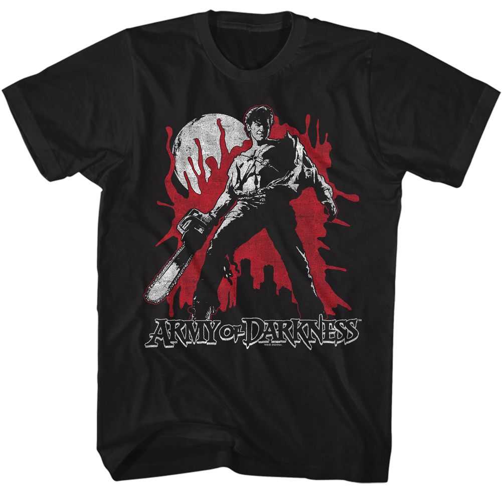 Army of Darkness - ARMY OF DARKNESS BLOODY AOD Adult Shirt