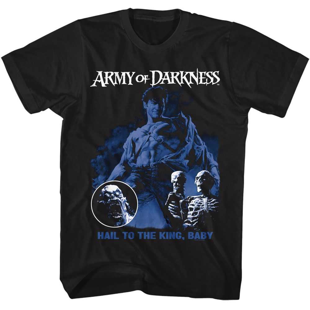 Army of Darkness - ARMY OF DARKNESS HAIL BABY Adult Shirt