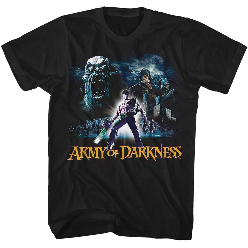Army of Darkness - ARMY OF DARKNESS NIGHT SKY Adult Shirt