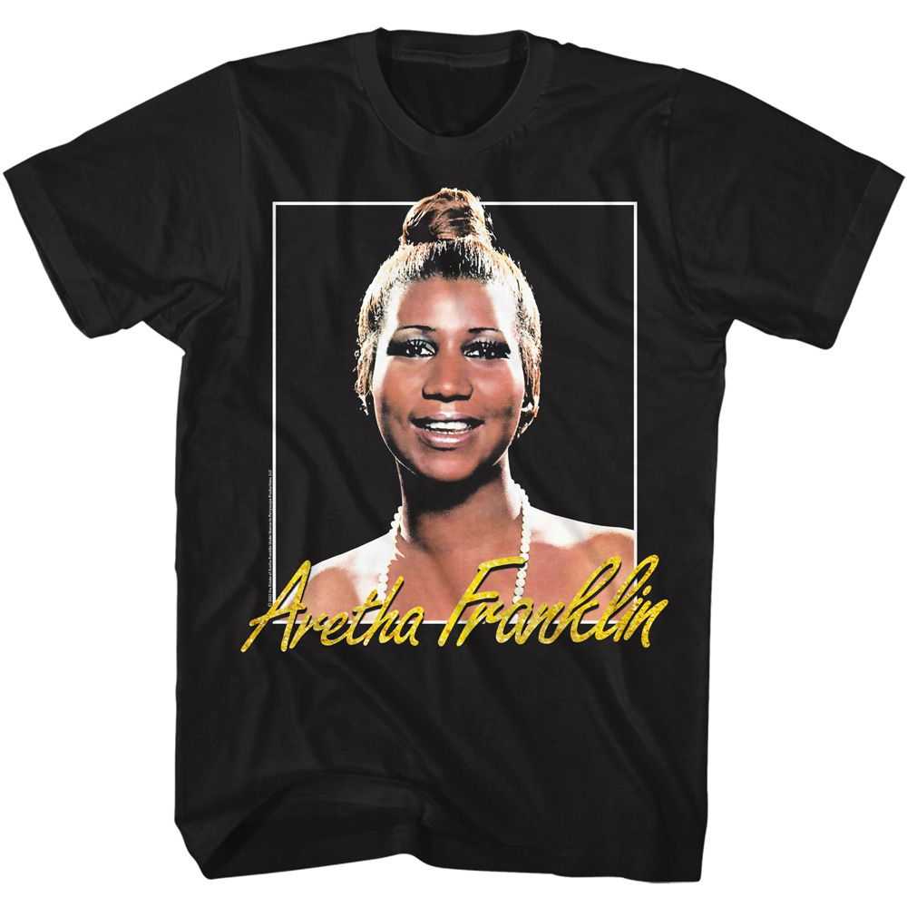 Aretha - ARETHA METALLIC SIGNATURE Adult Shirt
