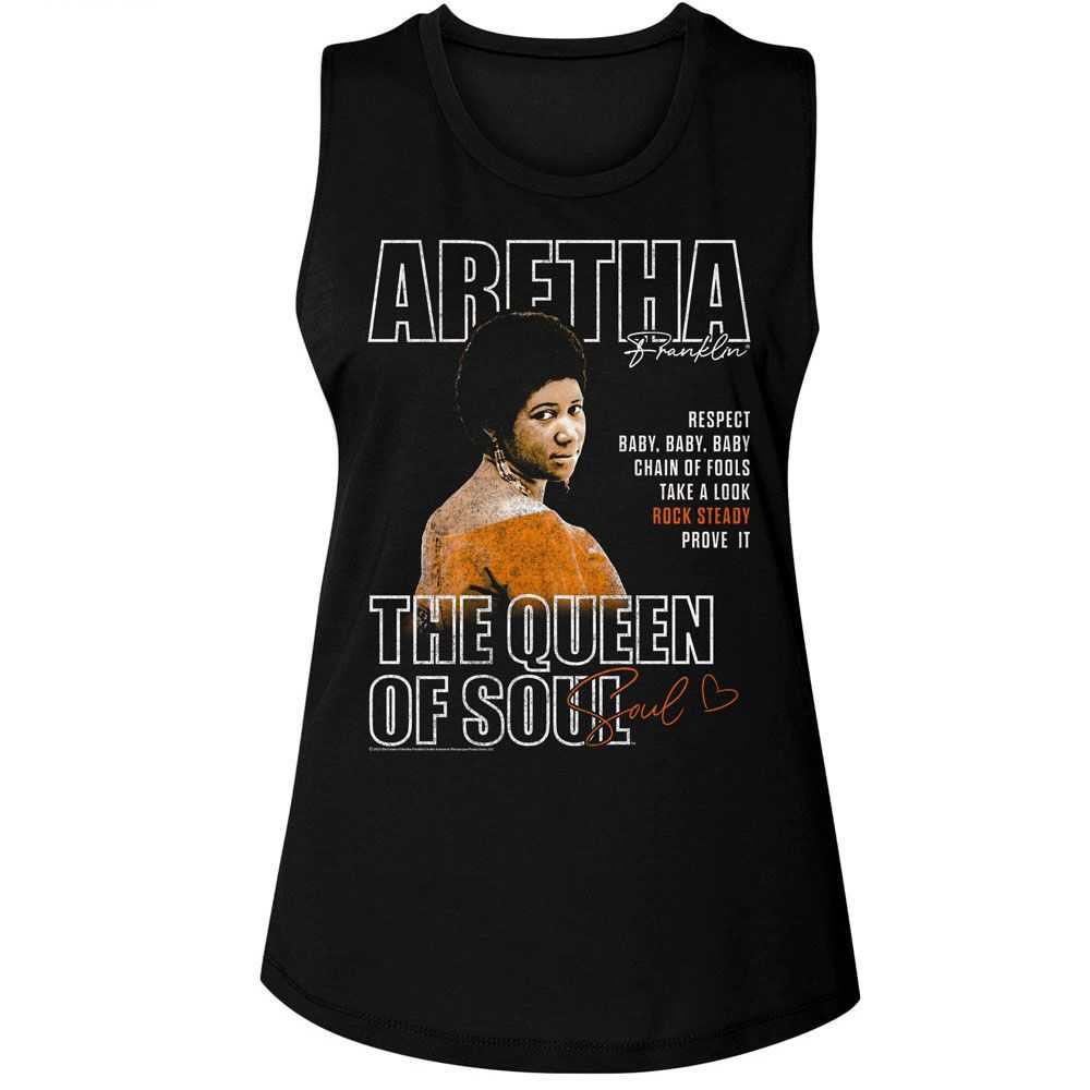 Aretha - ARETHA FRANKLIN QUEEN OF SOUL Adult Shirt