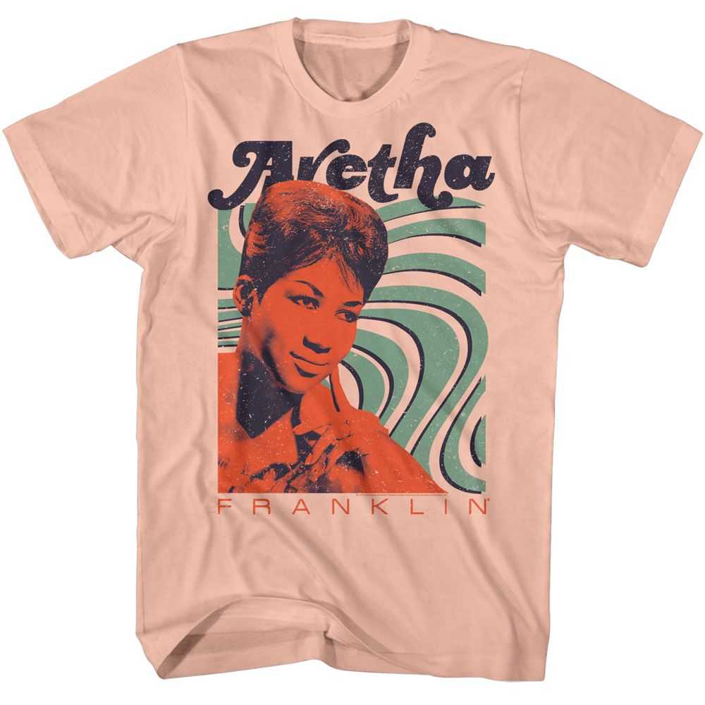 Aretha - ARETHA FRANKLIN WAVES Adult Shirt