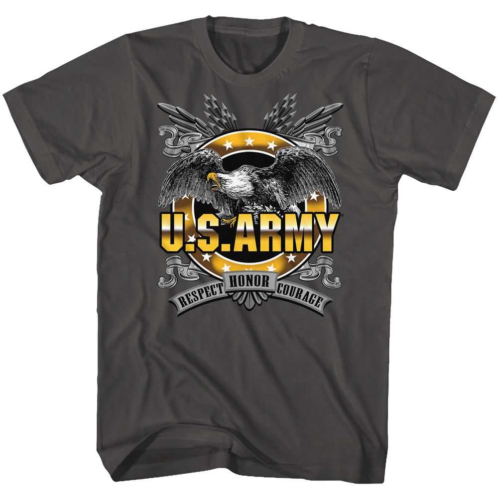 Army - HONOR RESPECT COURAGE Adult Shirt