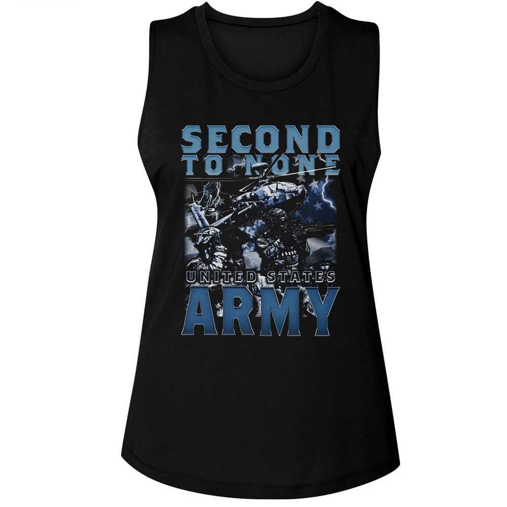 Army - ARMY SECOND TO NONE Adult Shirt